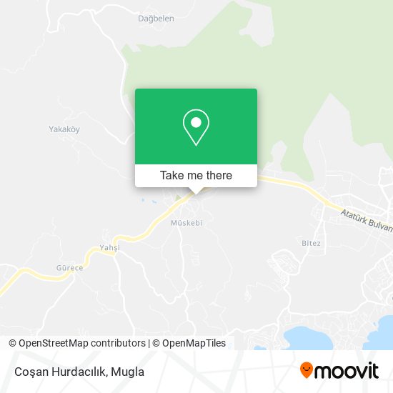 Coşan Hurdacılık map