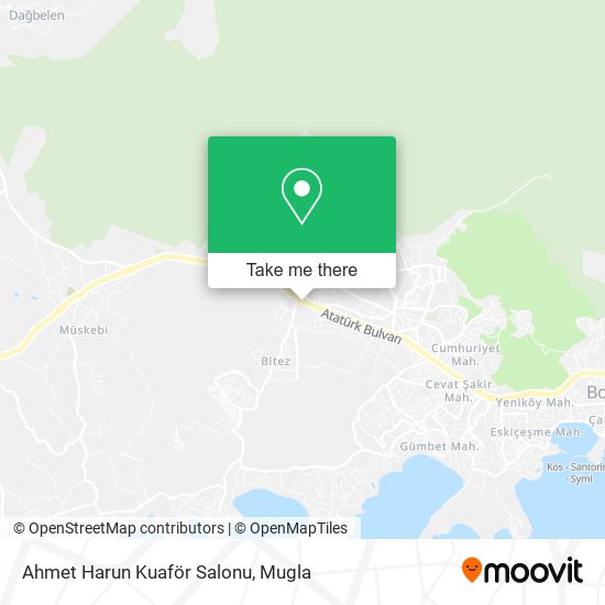 Ahmet Harun Kuaför Salonu map