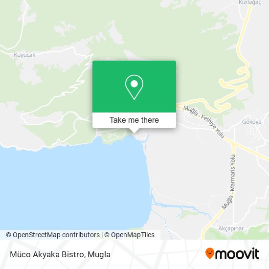 Müco Akyaka Bistro map
