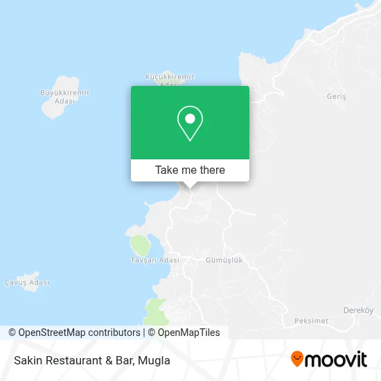 Sakin Restaurant & Bar map