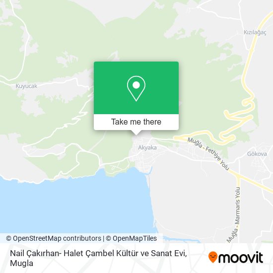 Nail Çakırhan- Halet Çambel Kültür ve Sanat Evi map