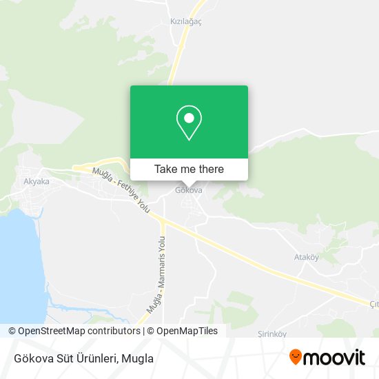 Gökova Süt Ürünleri map