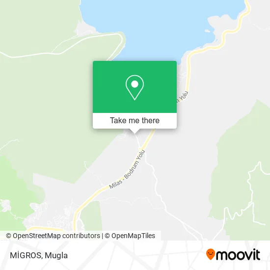 MİGROS map