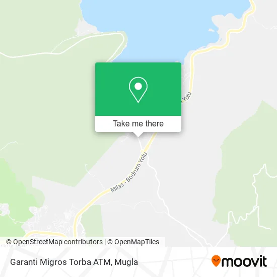 Garanti Migros Torba ATM map