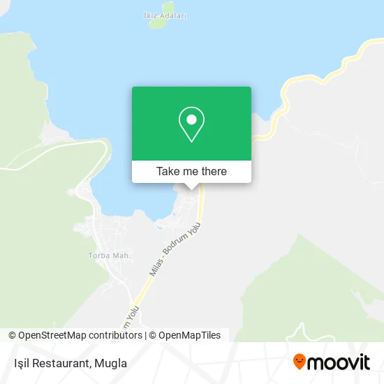 Işil Restaurant map