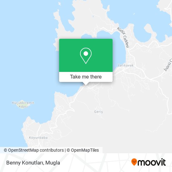 Benny Konutları map