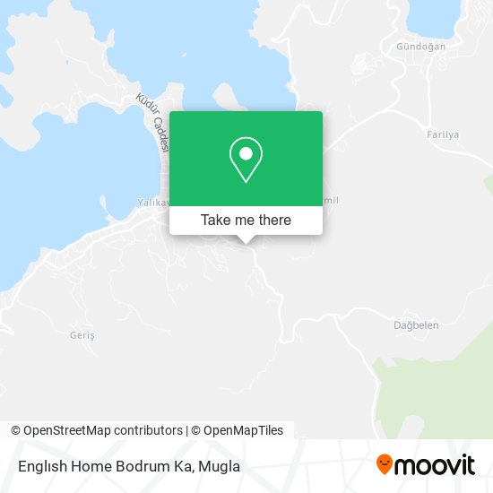 Englısh Home Bodrum Ka map