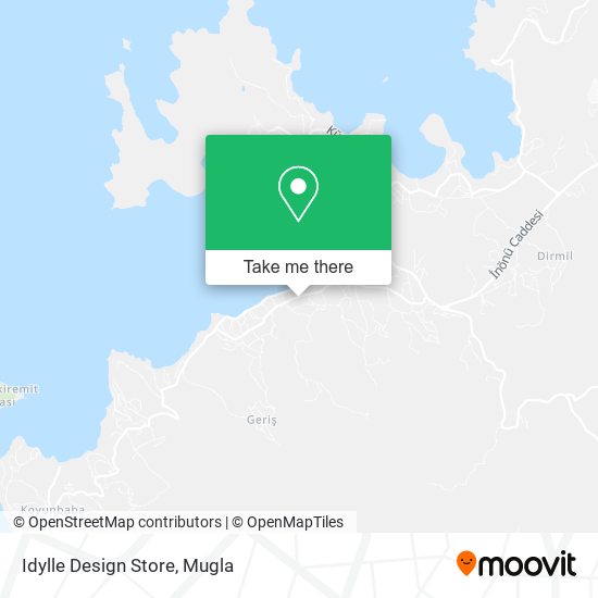 Idylle Design Store map