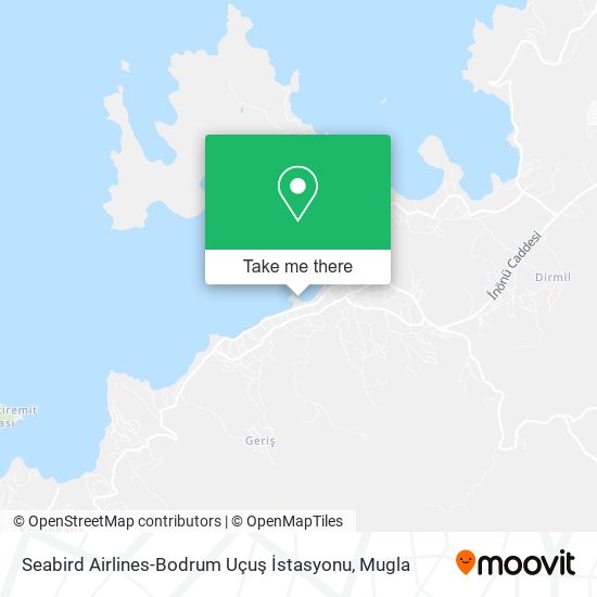 Seabird Airlines-Bodrum Uçuş İstasyonu map