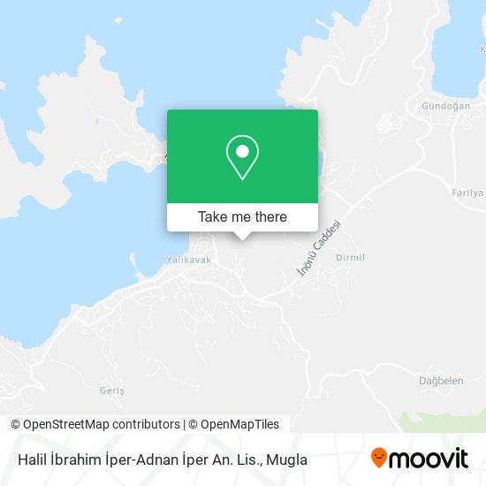 Halil İbrahim İper-Adnan İper An. Lis. map
