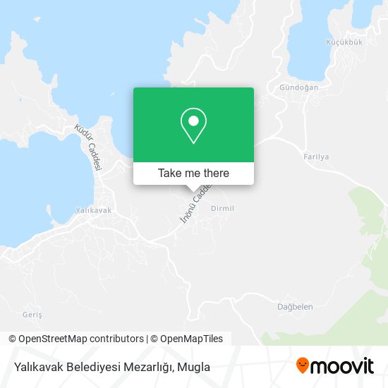 Yalıkavak Belediyesi Mezarlığı map