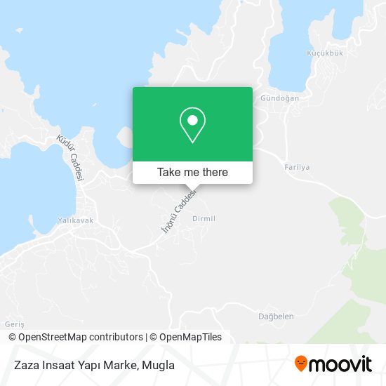 Zaza Insaat Yapı Marke map
