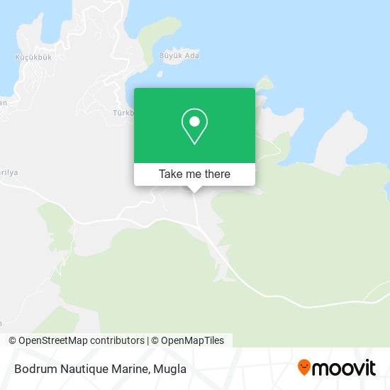 Bodrum Nautique Marine map