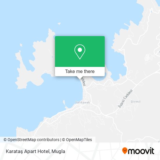 Karataş Apart Hotel map