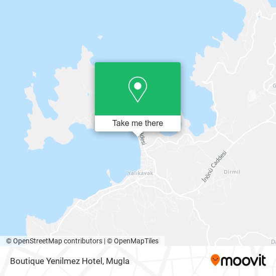 Boutique Yenilmez Hotel map