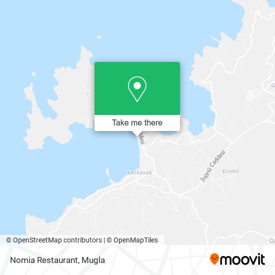 Nomia Restaurant map