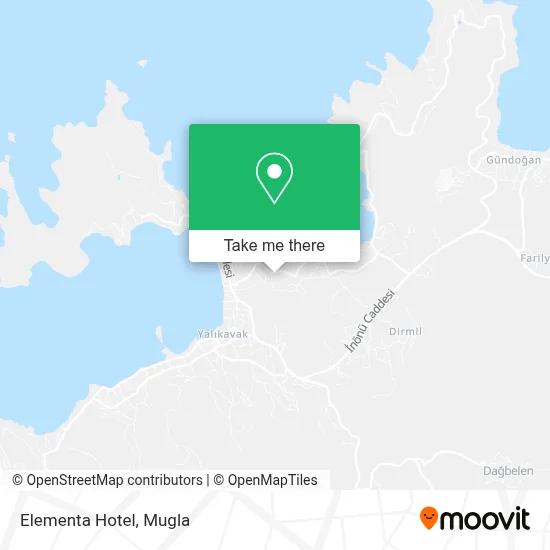 Elementa Hotel map