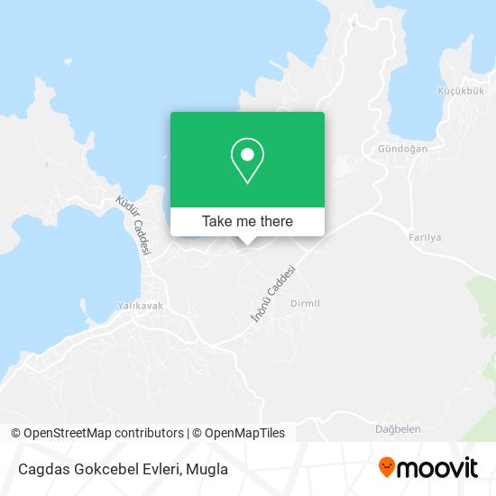 Cagdas Gokcebel Evleri map