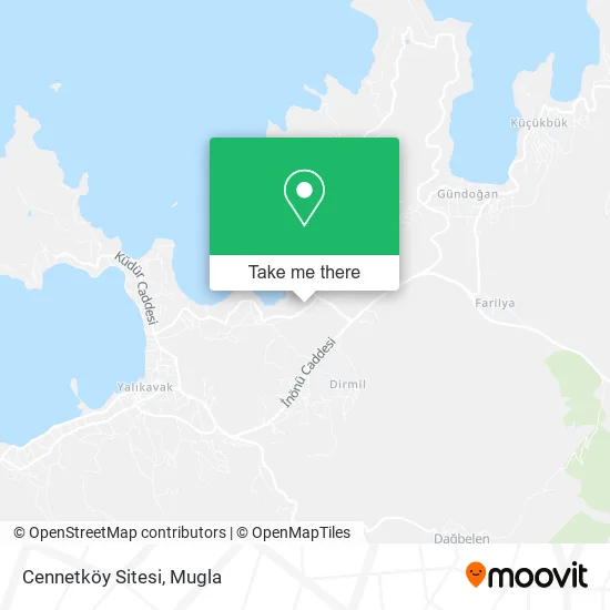 Cennetköy Sitesi map
