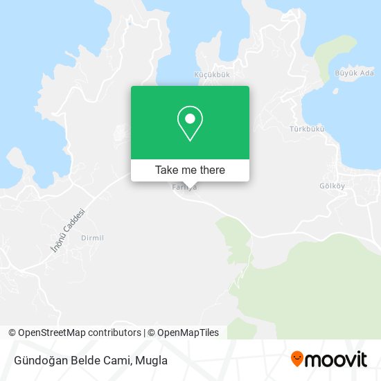 Gündoğan Belde Cami map