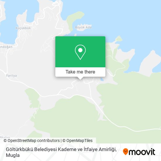 Göltürkbükü Belediyesi Kademe ve İtfaiye Amirliği map
