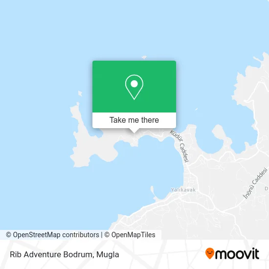 Rib Adventure Bodrum map