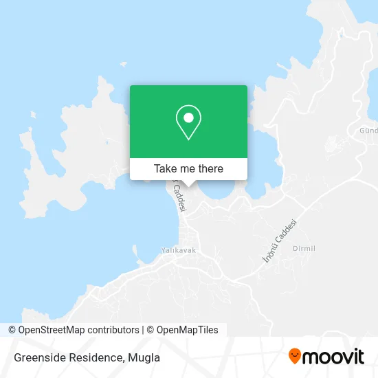 Greenside Residence map
