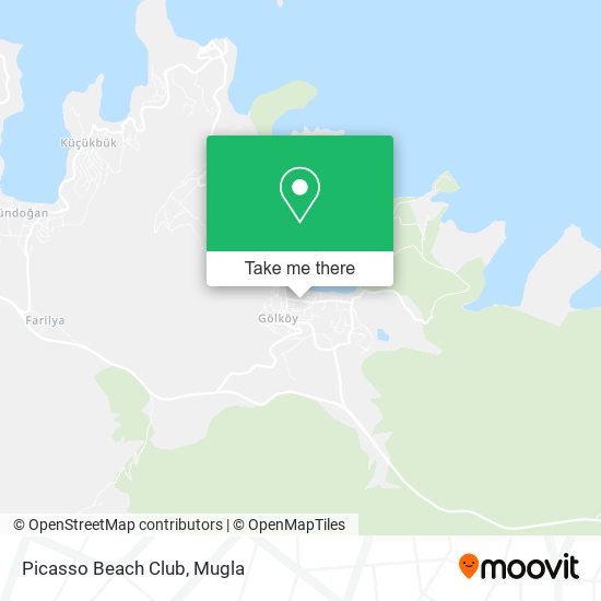 Picasso Beach Club map