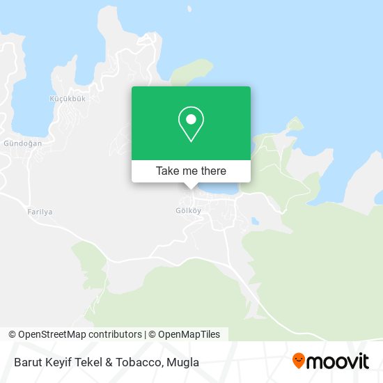 Barut Keyif Tekel & Tobacco map