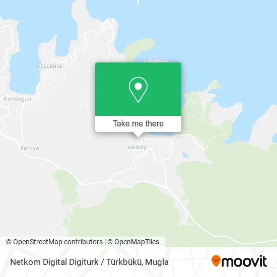 Netkom Digital Digiturk / Türkbükü map