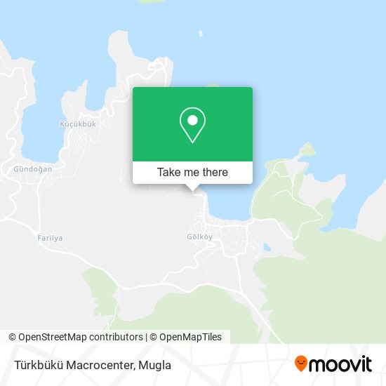 Türkbükü Macrocenter map