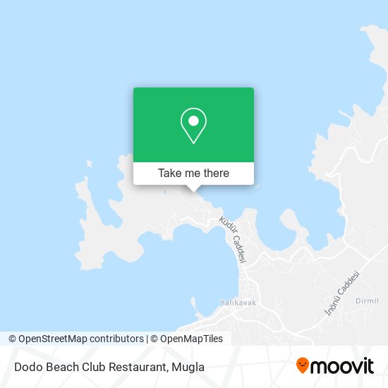 Dodo Beach Club Restaurant map