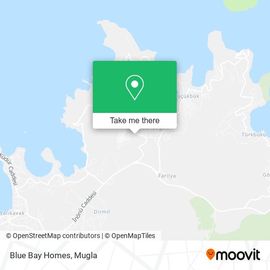 Blue Bay Homes map