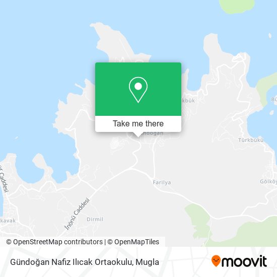 Gündoğan Nafiz Ilıcak Ortaokulu map