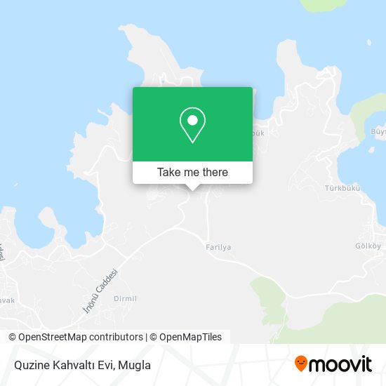 Quzine Kahvaltı Evi map