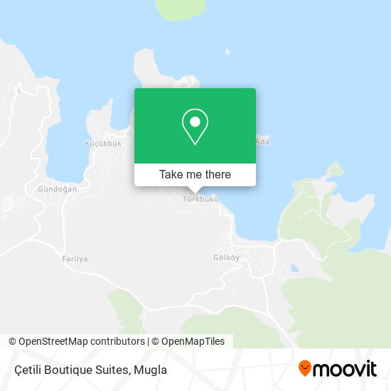 Çetili Boutique Suites map