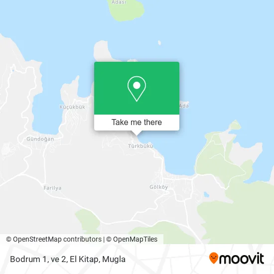 Bodrum 1, ve 2, El Kitap map