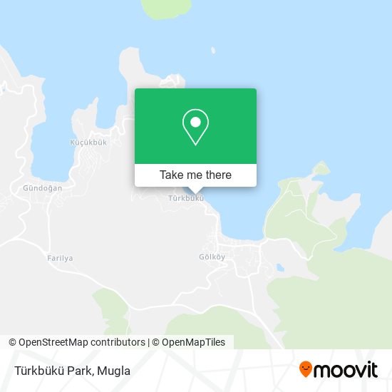 Türkbükü Park map