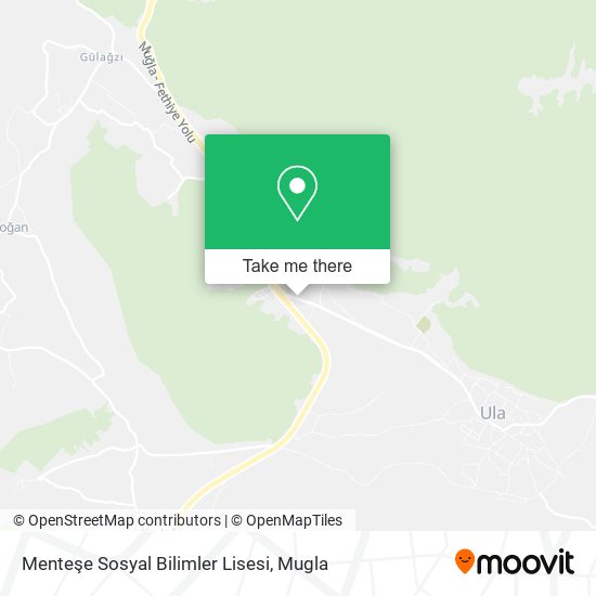 Menteşe Sosyal Bilimler Lisesi map