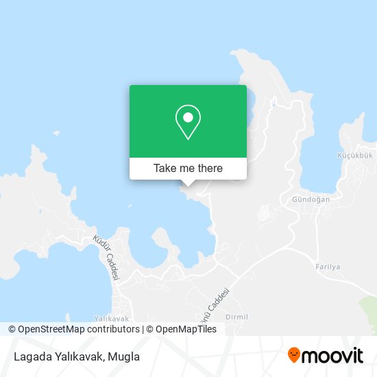 Lagada Yalıkavak map