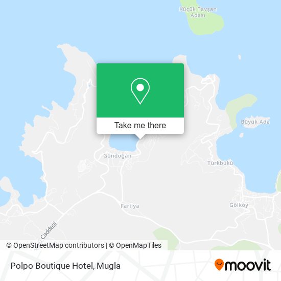 Polpo Boutique Hotel map