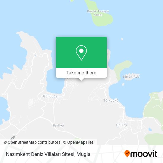 Nazımkent Deniz Villaları Sitesi map