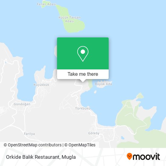 Orkide Balık Restaurant map