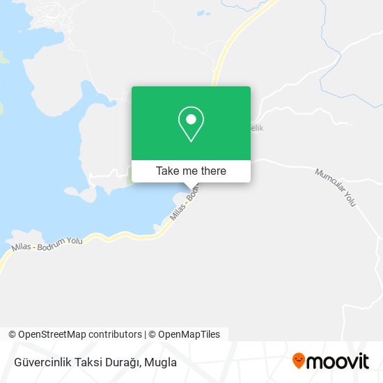 Güvercinlik Taksi Durağı map