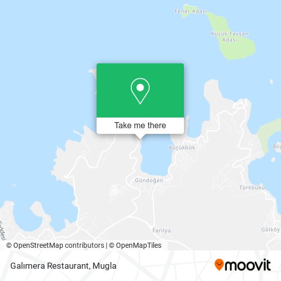 Galımera Restaurant map