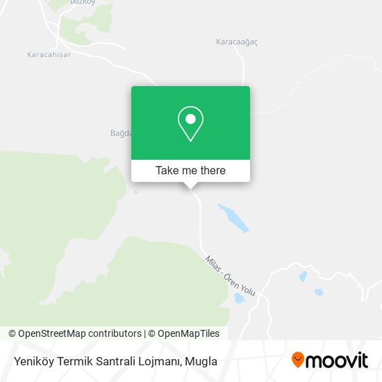 Yeniköy Termik Santrali Lojmanı map