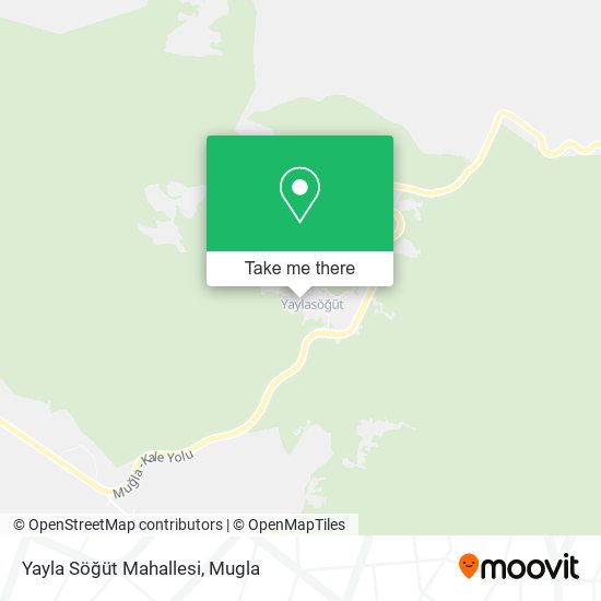 Yayla Söğüt Mahallesi map