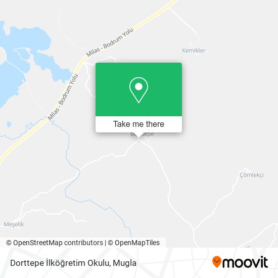 Dorttepe İlköğretim Okulu map