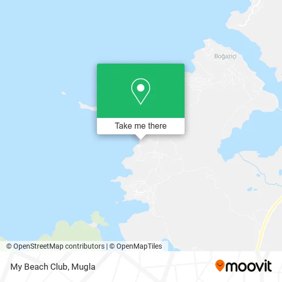 My Beach Club map
