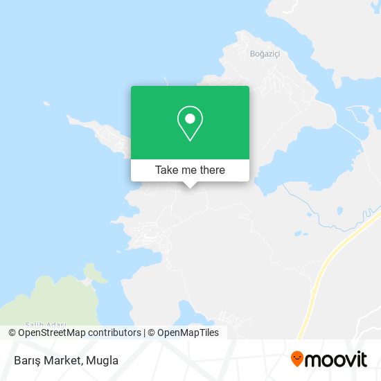 Barış Market map